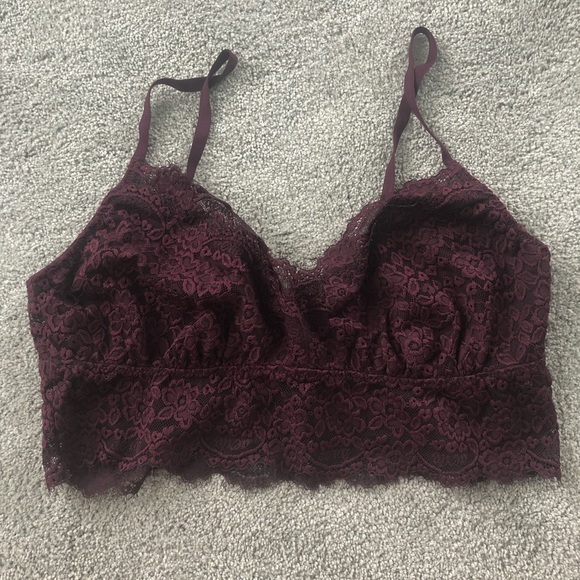 Aerie Bralette (Maroon & Blue) - Picture 1 of 8